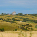 Farmland in Oxbow, Saskatchewan.