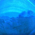 A solargraph of the sun's movement across campus for 2 years during the pandemic lockdown.