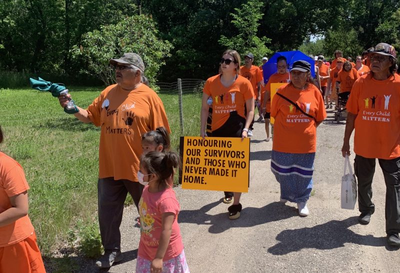 A MOMENT FROM THE 2021 HEALING WALK