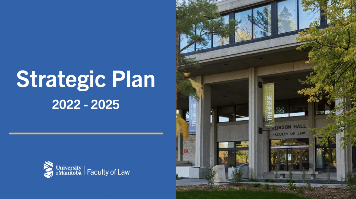Faculty of Law Strategic Plan cover
