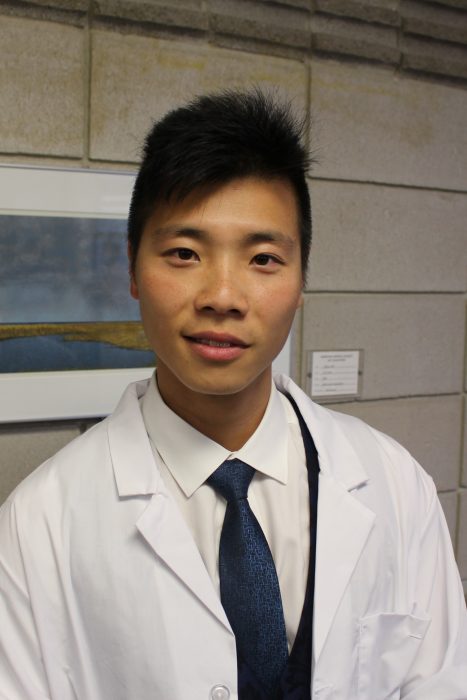 Dentistry student Haynes Yuan.