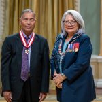Dr. Digvir Jayas with Her Excellency the Right Honourable Governor General Mary Simon
