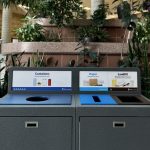 New waste bins at Bannatyne campus.