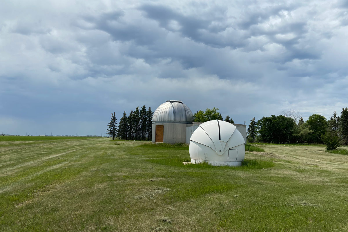 The Glenlea Astronomical Observatory. // photo courtesy of Danielle Pahud