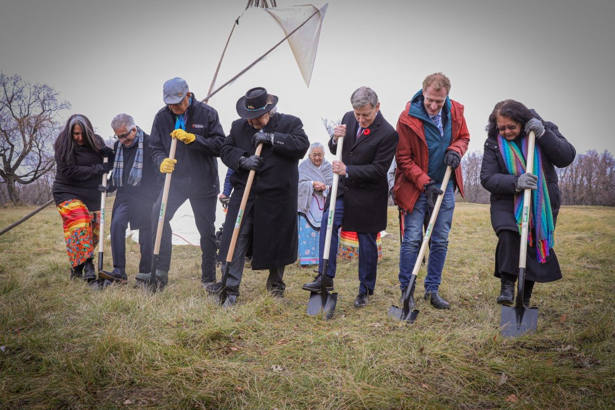 A groundbreaking ceremony is held for the new home of NCTR