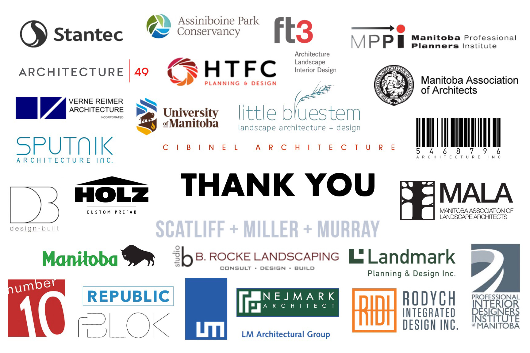 Thank you with all participating organization logos