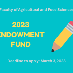 2023 Endowment Fund deadline March 3, 2023