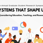 Poster for Education Graduate Student Research Symposium