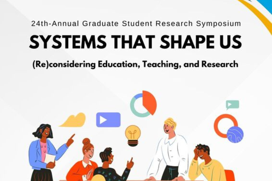Poster for Education Graduate Student Research Symposium