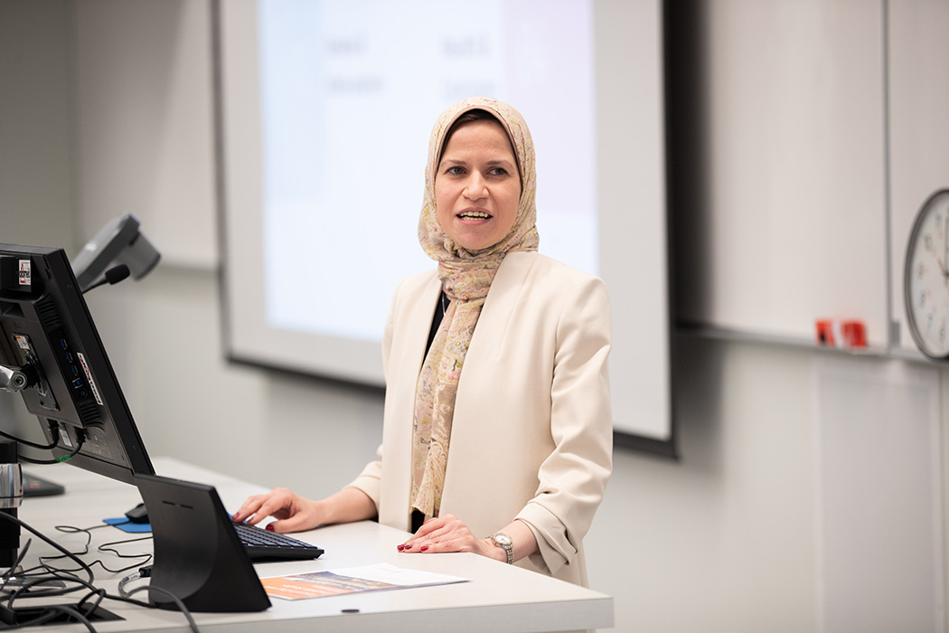 Portrait of Dr. Laila Aboulatta.