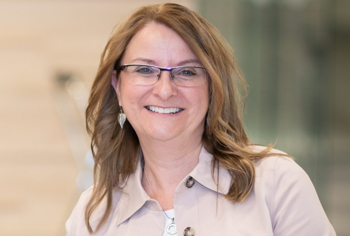 Head shot of Lorna Trapp smiling at the camera.