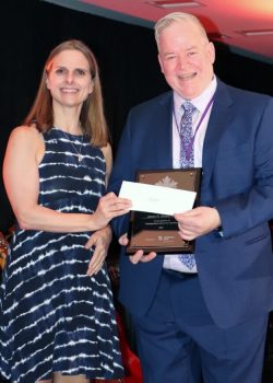 Dr. Jim House receives award