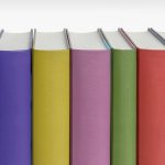 Coloured books resemble a rainbow