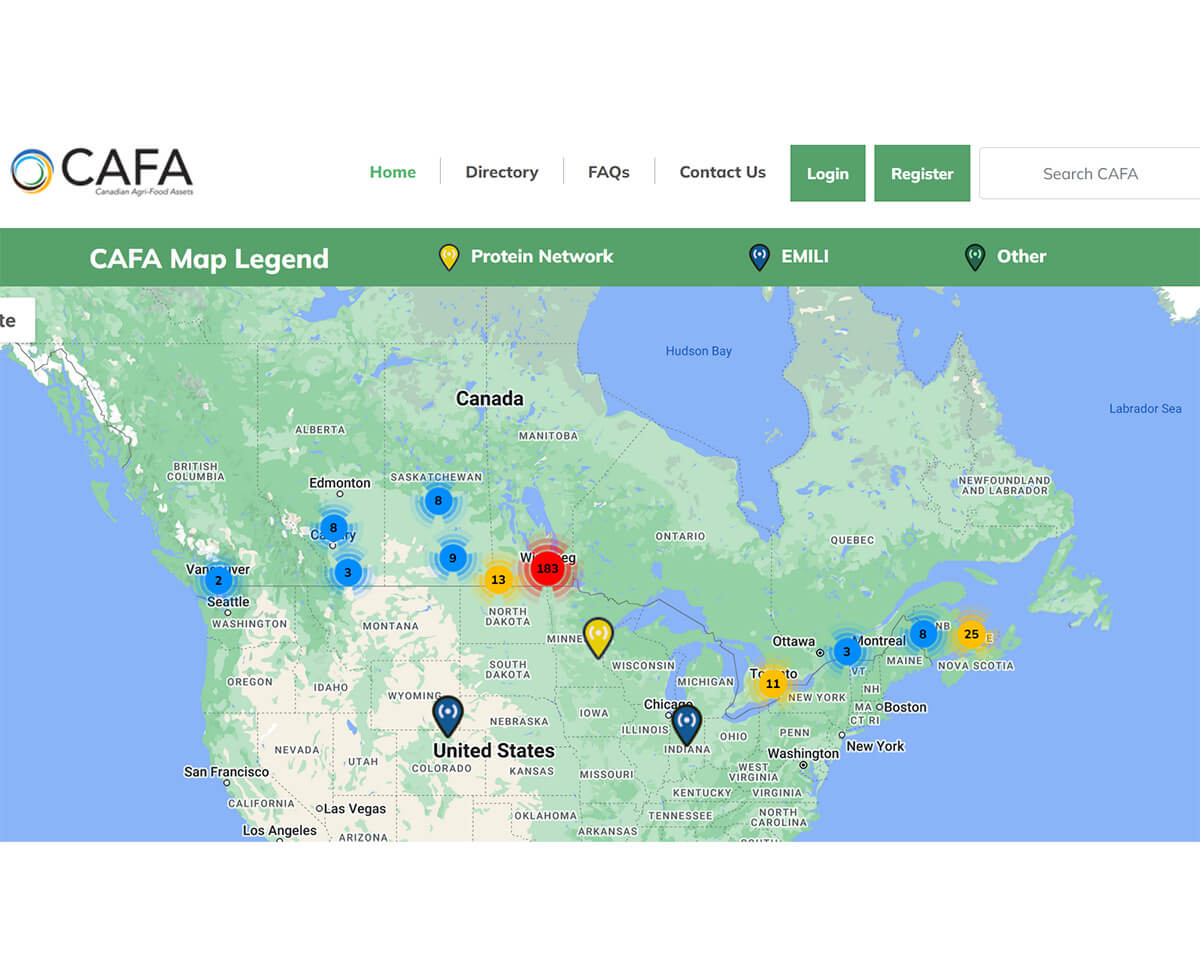 Canadian Agri-Food Asset Map (CAFA)