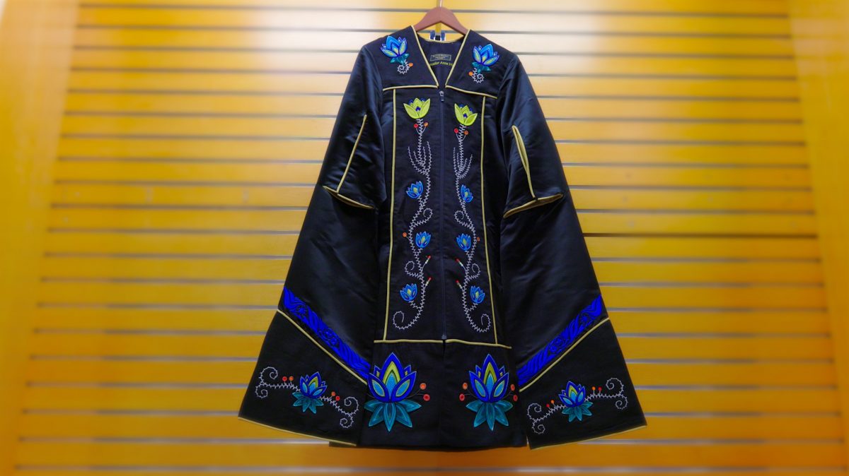 The Chancellor's new Convocation gown