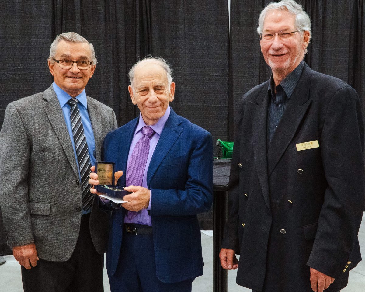 Dr. Michael Eskin honoured by Manitoba Agricultural Hall of Fame