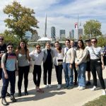 Access to Justice in French concentration law students toured St. Boniface and met with program partners as part of their orientation