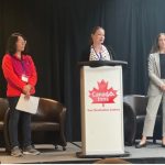 L Kerry Vickar Business Law Students speak at Northern Communities Tradeshow