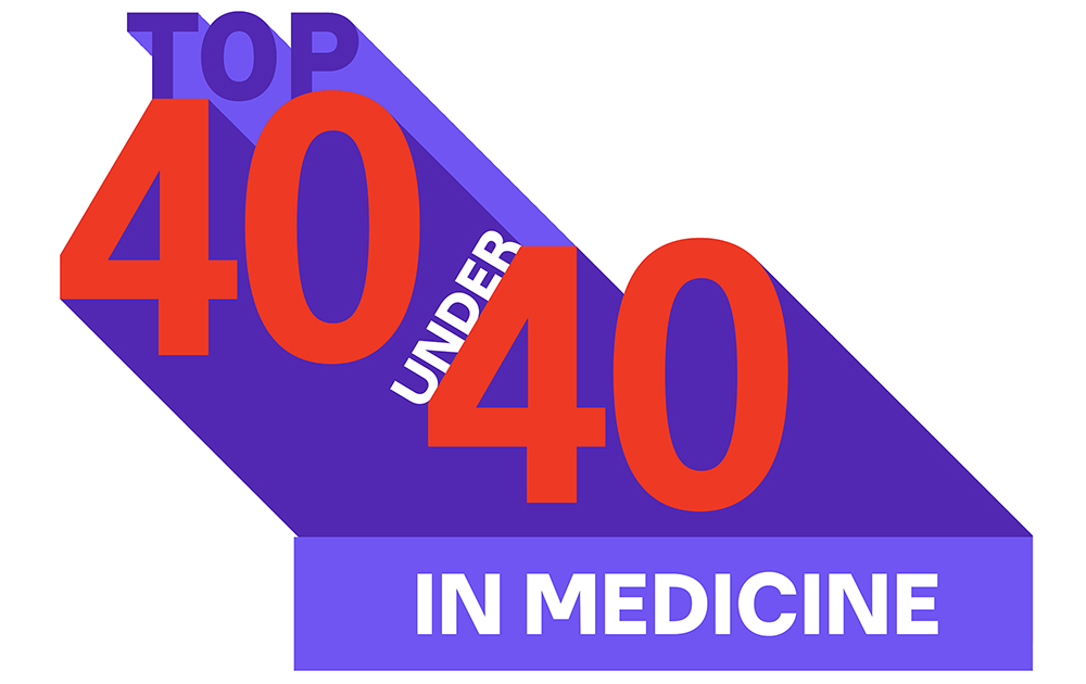 Top 40 Under 40 graphic