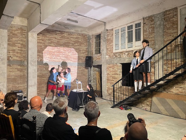 A performance at the buffer fringe festival