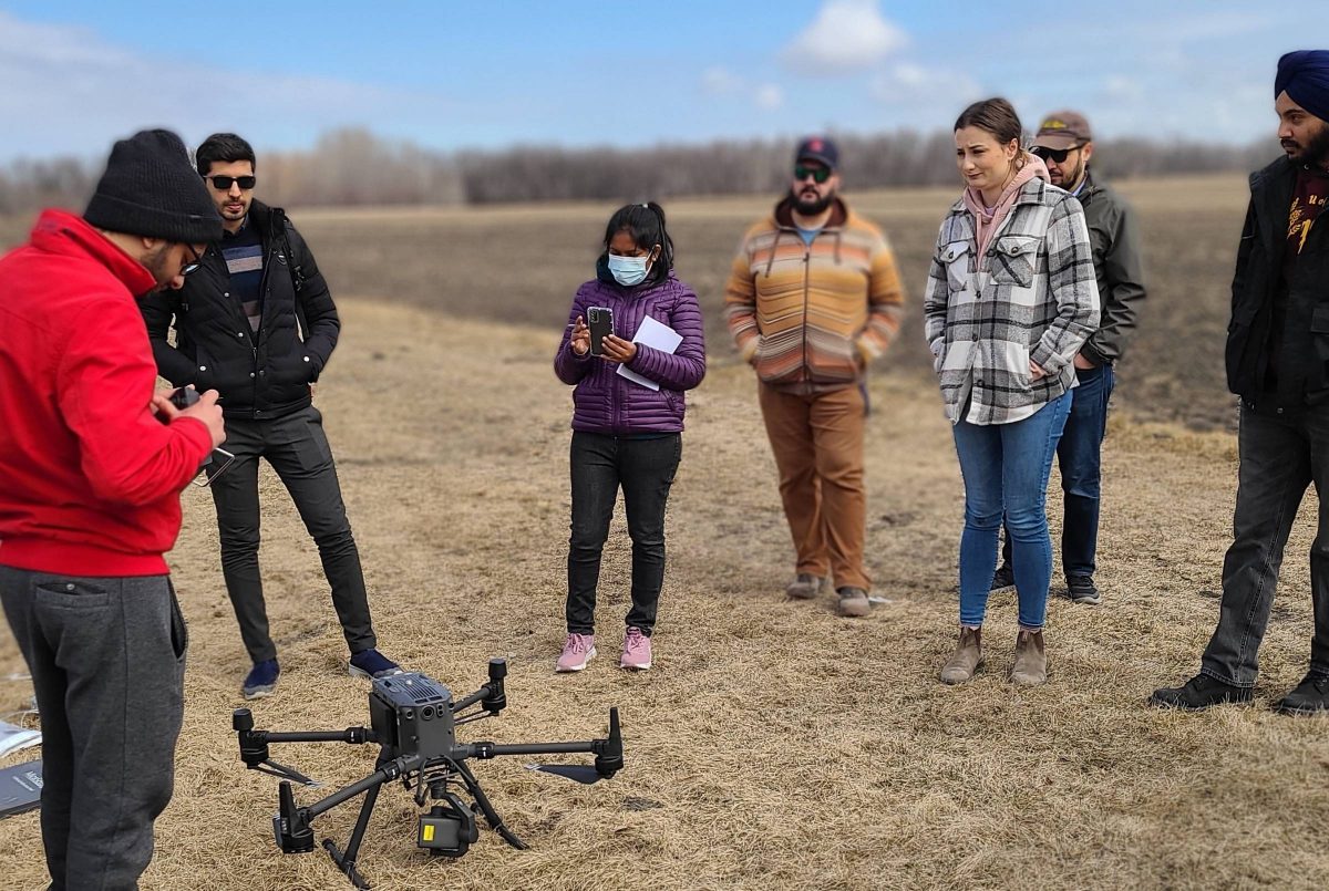 Gulden Team tests agriculture drones
