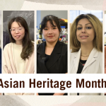 Five Asian women in Science profiles.