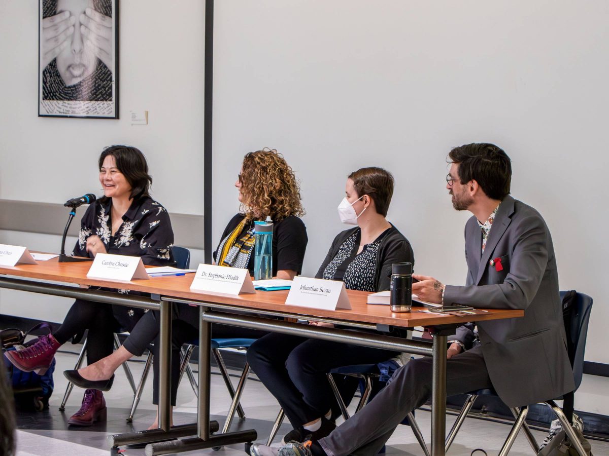 4 panelists at the 2024 Teaching Café