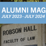 Faculty of Law Alumni Magazine cover