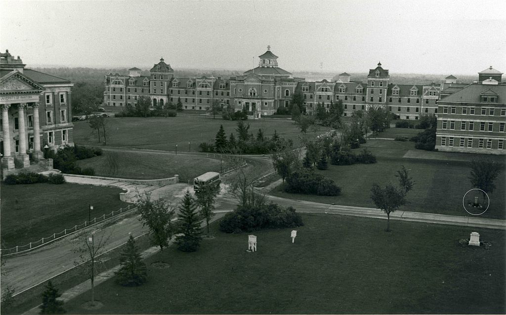 UM Fort Garry campus in the 1950s.