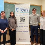 Left to Right: U of W Professor Hope McIintyre, Emily Palmer (3L) [BA)/2019], Carter Ross (3L) [BComm(Hons)/2022], and Skylar Ferbers (3L), [BComm(Hons)/2022].