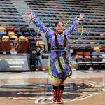 Spirit of the Bison Performer - hoop dancer