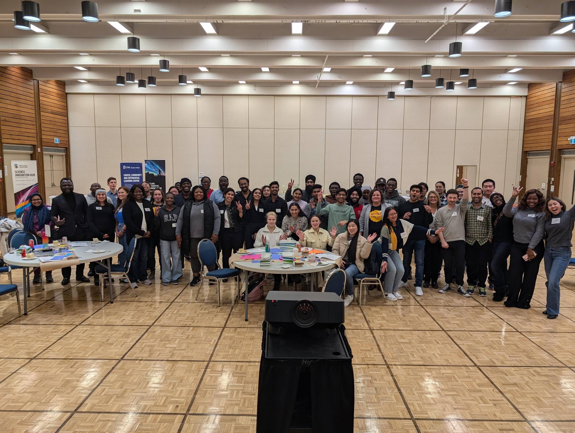 Attendees at Better Together posing for a photograph