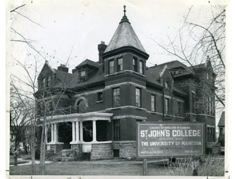 Old St. John’s College at the turn of the century, courtesy of Archives and Special Collections