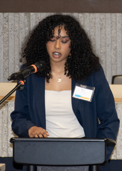 Talia Mohammed, MHR Student 2025 Symposium
