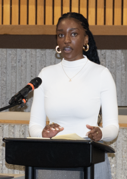 Wendy Daphne Ochola, MHR student symposium 2025