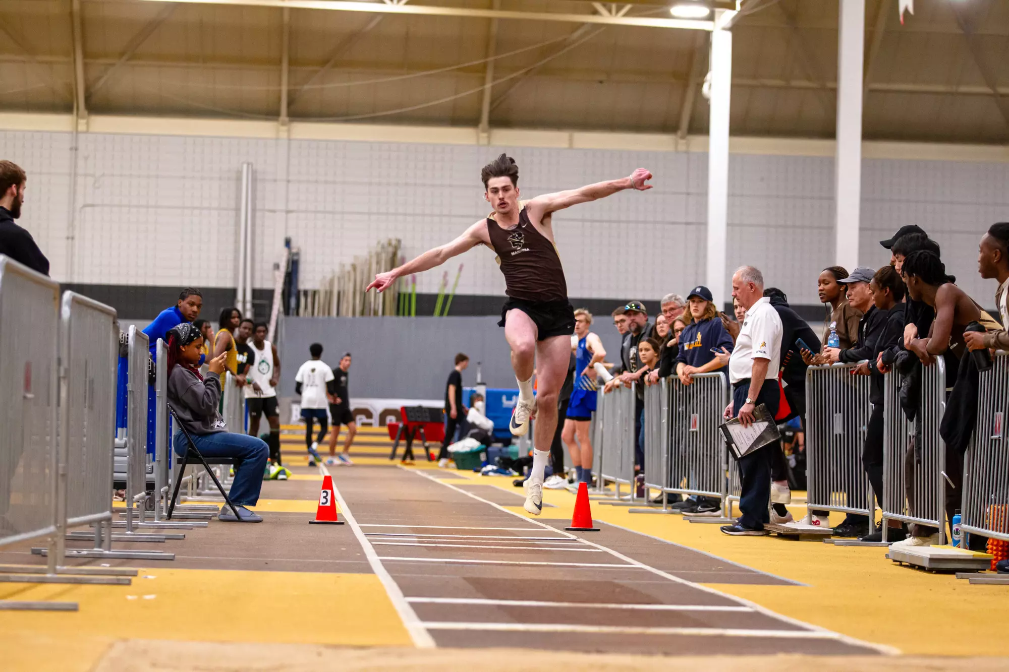 Daxx Turner is a U SPORTS national champion in triple jump.