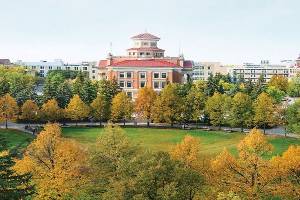 University of Manitoba Fort Garry campus in fall.