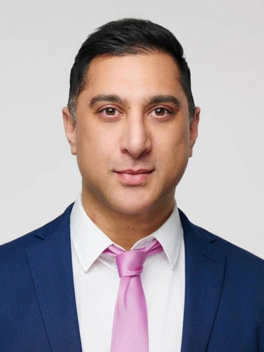 Dr. Ronak Patel's headshot against a white background.