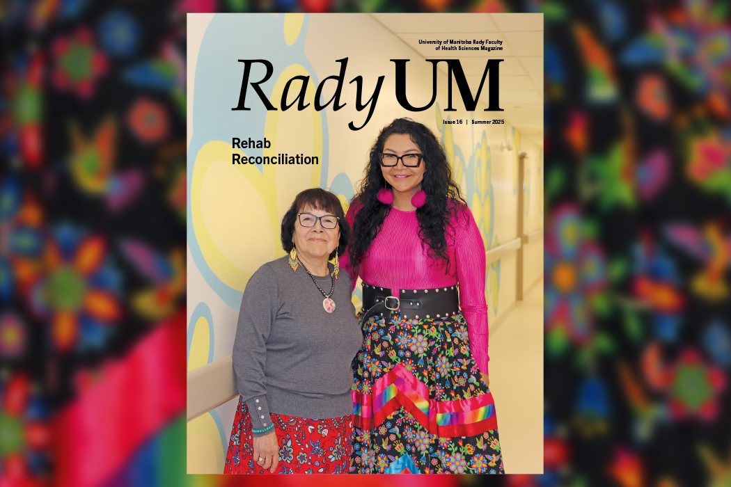 Cover of Summer 2025 issue of RadyUM magazine, showing Audrey Henderson and Margaret Hart.