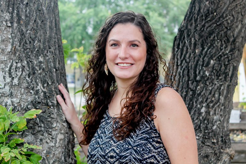 Nicki Ferland outside in nature