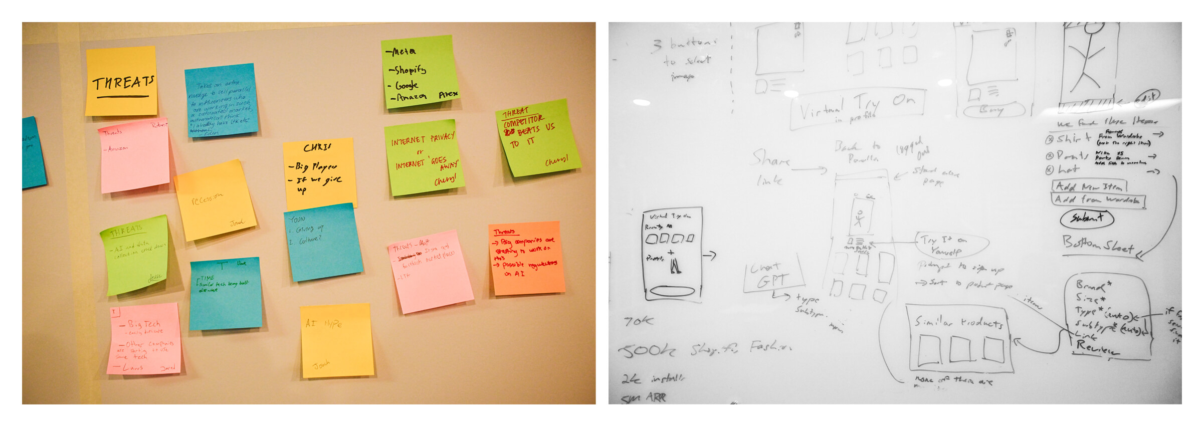 Sticky notes and whiteboard scribbles in Parallel’s boardroom reveal team brainstorming. Chris Schmidt describes his leadership style as “action-oriented.” He says you need to put people first. “If a developer is here until midnight, I’m here with them. I take out the garbage—I pay them too much money for them to be taking out garbage. They should be writing code. I’m here to serve them, to create an environment that they can do their best work in.”