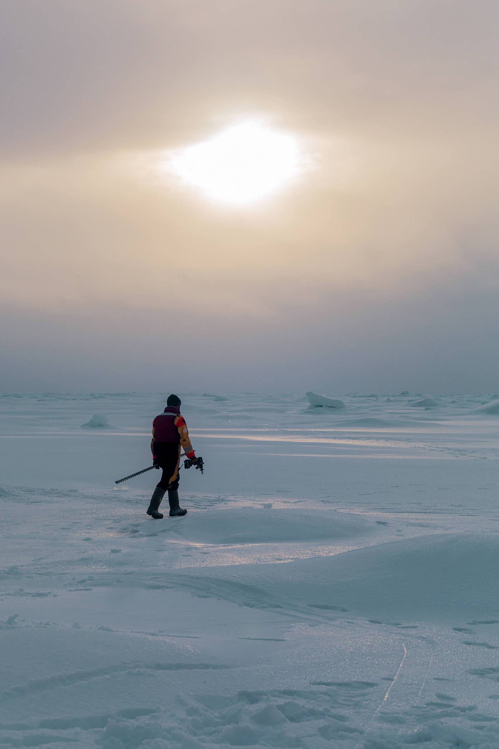 A three-time UM alum, David Babb found his passion for Arctic sciences while still in high school, when he was invited aboard the Amundsen ship as part of the outreach program Schools on Board // Photo by Clement Soriot