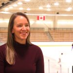 Dr. Janet Lawson in the Wayne Flemming arena