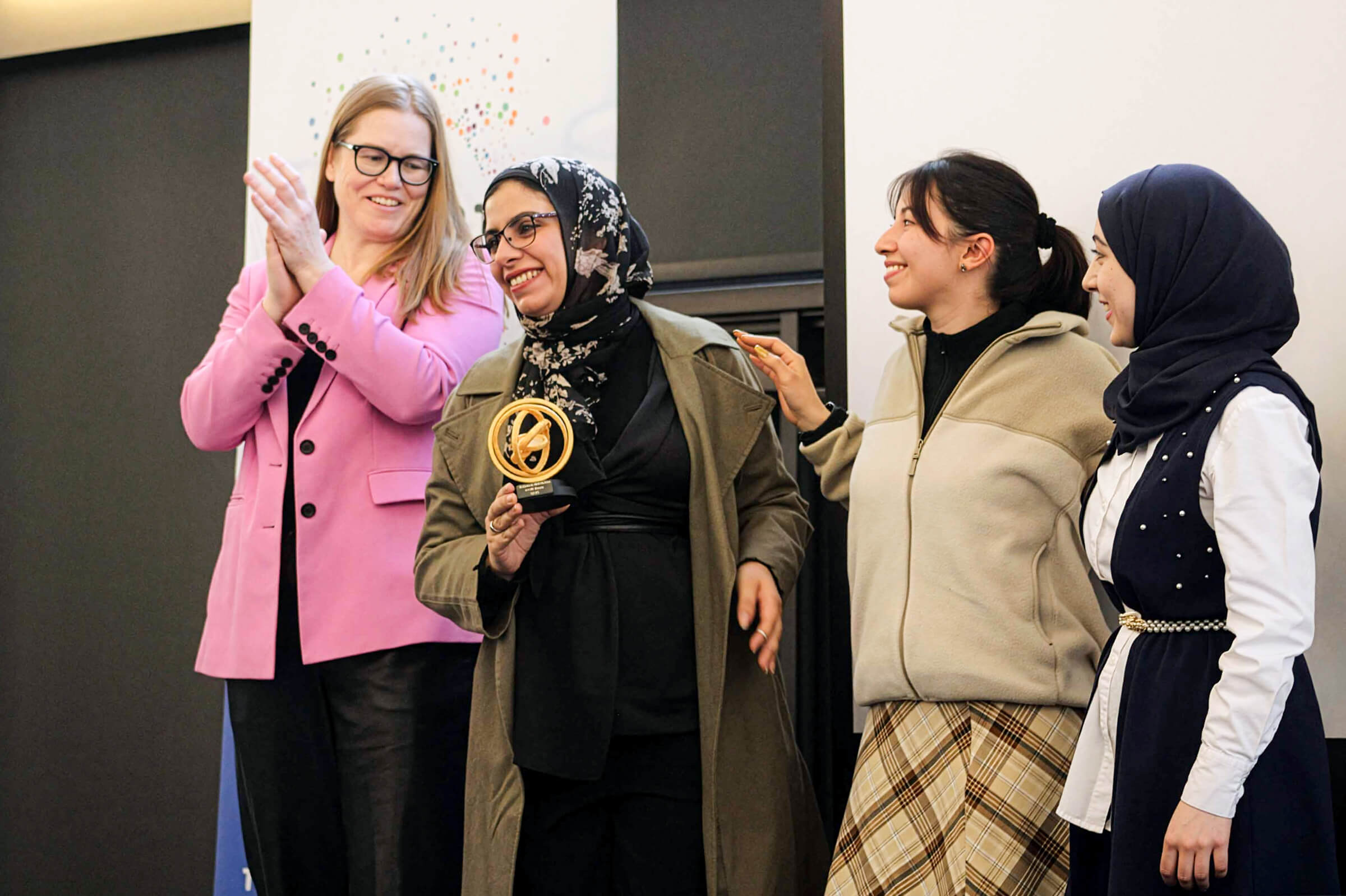 This year’s 3K Pitch winner Rana Ahmed and her teammates showcased their out-of-the-box thinking by developing a probiotic—rather than an antibiotic—to treat a cholera outbreak.