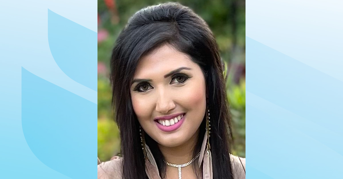 Portrait of Salina Pirzada.