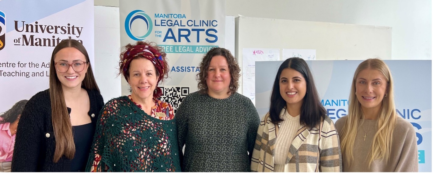 Students teaching students: law students present on IP and business law at School of Art