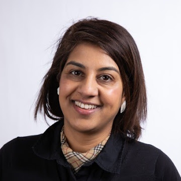 Headshot image of Punam Mehta.