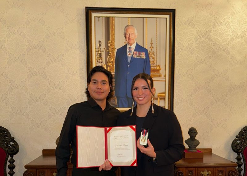 Trechelle Bun was presented with the King Charles III Coronation Medal in 2024. Source: LinkedIn.