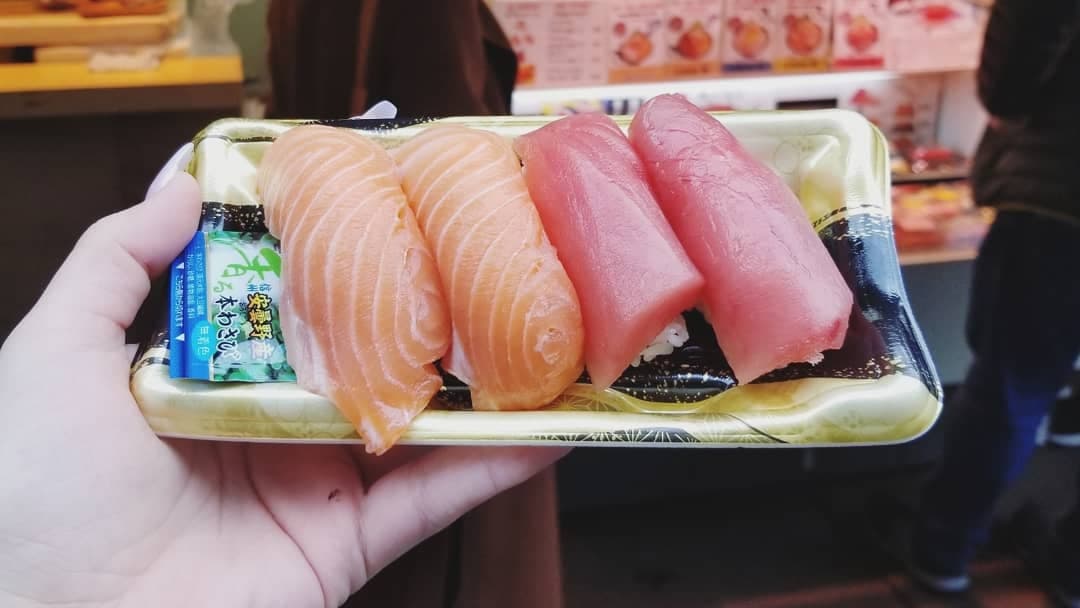 Fresh Salmon and Tuna