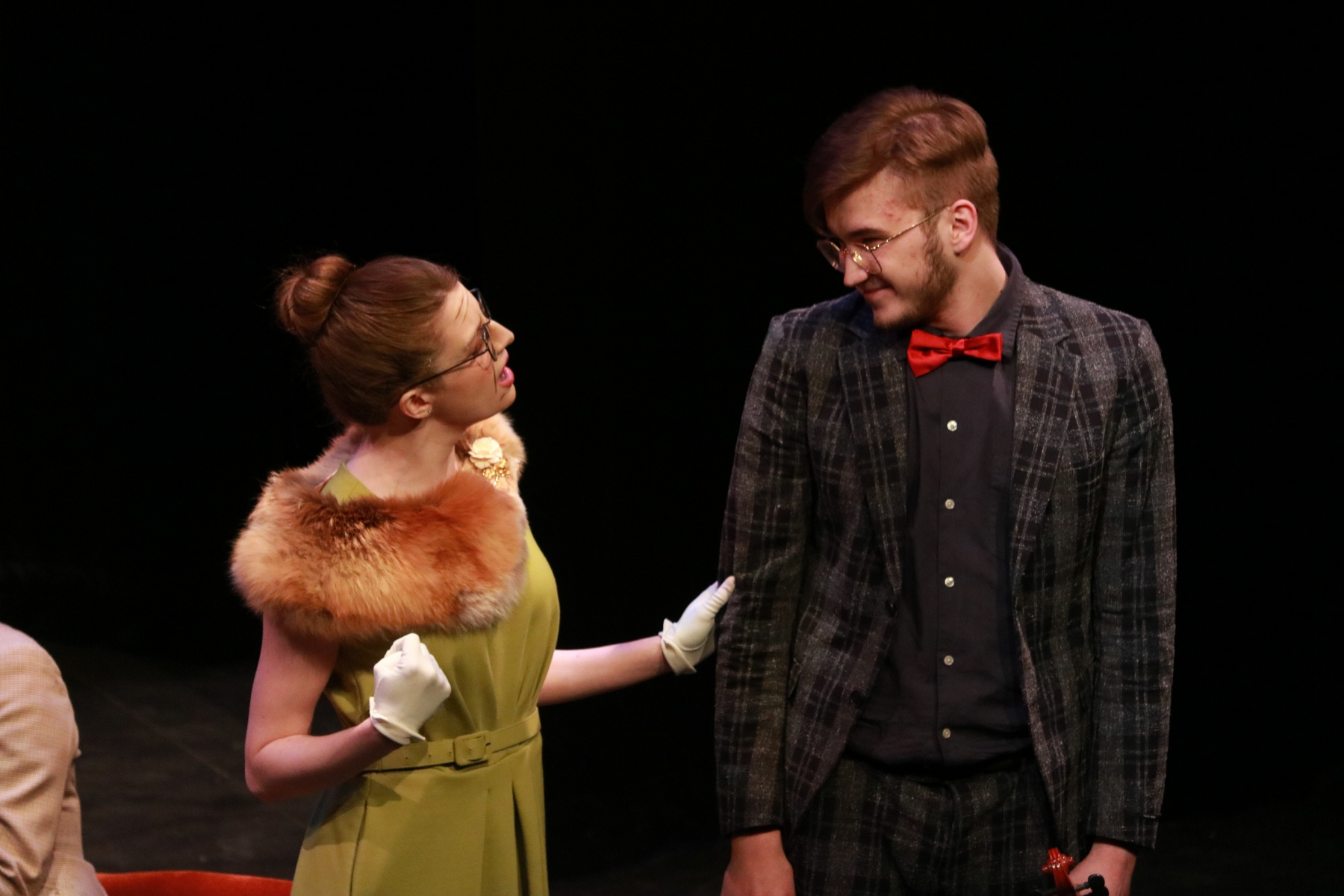 Erica Tallis and Kyle Briscoe perform in the University of Manitoba Opera Theatre Ensemble\'s production of \"Tall Tales,\" a collection of opera scenes
